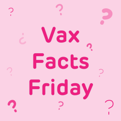 Vax Facts Friday logo - pink