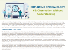 exploring epidemiology #2 article 