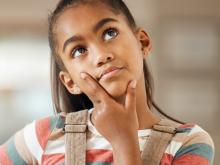 girl thinking